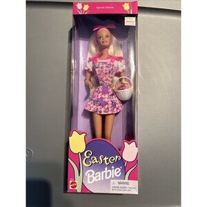 Vintage Easter Barbie Doll Special Edition 16315 NRFB 1996 Holiday Barbie